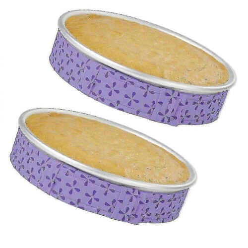 2pcs Baking Uniform Strip Bakeware Protection Strap Anti-deformation Cake Pan Strip Belt Baking Tools Bakeware Accessories (80x3.7cm) 1