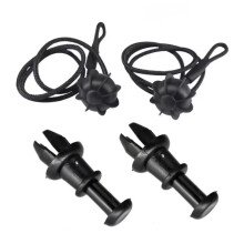 Rear Parcel Shelf Cord For VW Polo Up T-Cross, 2-Piece, Rear Boot Strap Clips, Tray String Hanger Pivot Hook, 1M6867574A