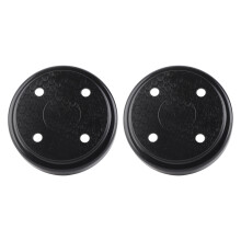 2Pcs Golf Cart Rear Brake Drum 1017911‑01 Metal