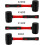 Fiberglass Handle Rubber Mallet 24 Oz Solid Head For Home And Interior Decoration Labor-Saving 3