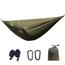 Automatic Quick-Open Elastic Mosquito Net Hammock One-Person Outdoor Camping Green Anti-Mosquito