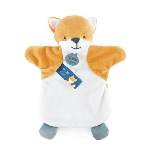 Marionnette Doudou &amp; compagnie Renard - oranssi - 25/34 cm