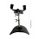Guitar Foot Stool Foldable Guitar Pedal-Black clamp black base 3