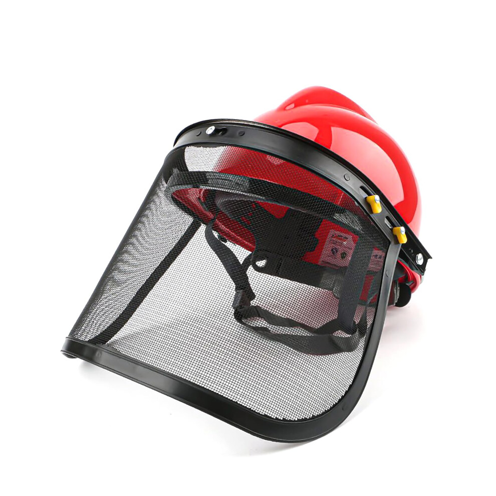 Steel Wire Visor Face Shield For Hats Protective Garden And Logging Trimming 9393856741359