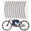 10pcs Adhesive Reflective Tape Cycle Safety 5