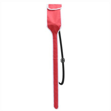 Fencing Sword Sling Shoulder Bag Foil Epee Saber Compatible 124cm Length Red Durable Cover Case for Gear Transport