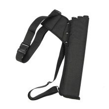 3-Tube Arrow Bag for Archery, Waterproof Canvas, Waist-Mounted Holder, Hunting Accessories Pouch