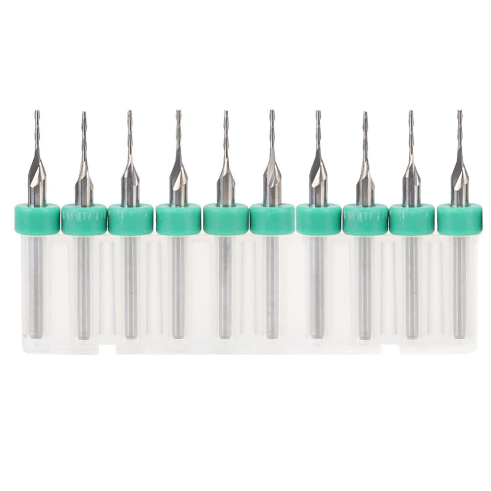 10pcs 2 Flutes Carbide Milling Cutter Tungsten