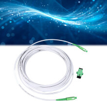 15m Optical Modem Extension Cable Single Mode SC Patch with Flange Connector