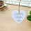 15% Off Tiny Acrylic Heart Gift Tags, Mini Note White Style 3 4