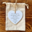 15% Off Tiny Acrylic Heart Gift Tags, Mini Note White Style 3 5