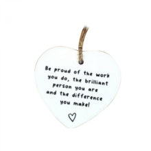 Valentine's Day Kraft Paper Gift Tags with String, Personalized Hang Tags