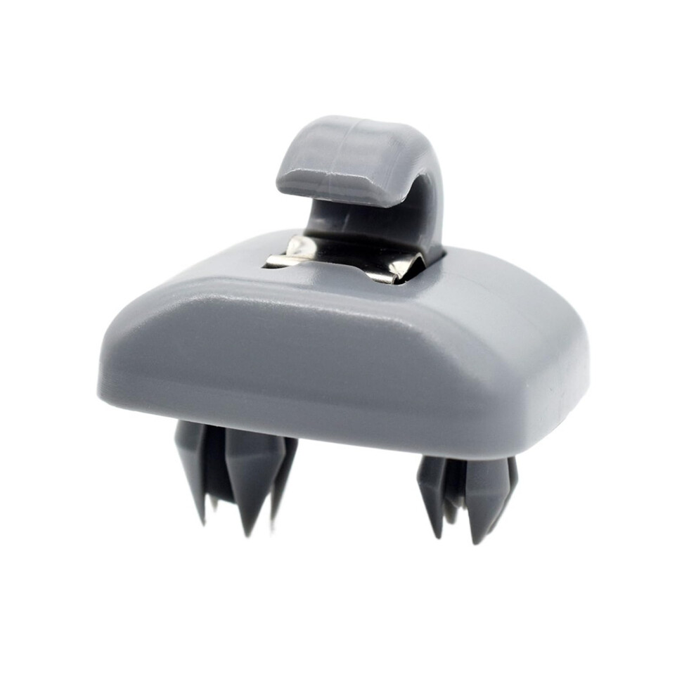 Sun Visor Clip Holder 2Pcs Interior Universal Sunshield Clip For A1 A3 A4 A5 Q3 Q5 S3 S4 S5 Tt Allroad 8U0857562a Gray 9084446938944
