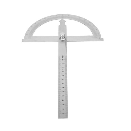 0-180 Edelstahl-Goniometer, 15 cm Winkelmesser, Messgerät 1
