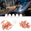 55pcs Plasma Cutter Extended Electrode Nozzle 6