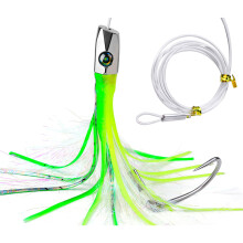 Saltwater Octopuses Metal Jigs With Head Skirts Squid Skirt Trolling Lures Fishing Lures Durable