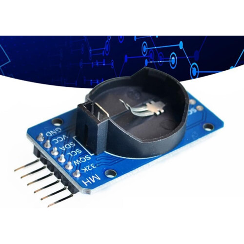 DS3231 AT24C32 IIC Module RTC Clock EEPROM 3.3V/5V Temperature Sensor Portable Module 1 PCS 1