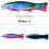 Artificial Hard Baits Crankbait 12.5 Cm Topwater Floating Wobblers Lures Model E For Trolling 2