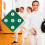 Fencing Wall Target Wall-Mounted Practice Target For Saber Training Five Bulls-Eye Dark Green 2