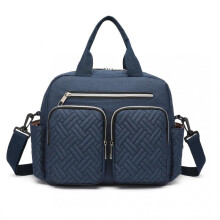 (Navy) KONO Durable and Functional Changing Tote Bag (4 Colours)