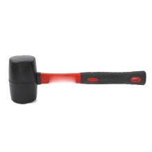 Hammer Red Rubber Mallet With Fiberglass Handle 12 Oz 1 Pc High Specification