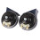 2pcs DC 12V 105dB Two Tone Motorcycle Car Snail 3