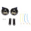 2pcs DC 12V 105dB Two Tone Motorcycle Car Snail 1