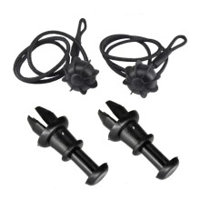 Car Parcel Shelf Cord Compatible With Seat Ibiza 2009-2017 Parcel Shelf Strap Clips Hanger Pivot Hook For Car Boot