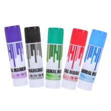 Animal Marking Crayons For Pigs And Livestock Waterproof 5 Pack Blue Black Purple Farm Identification Breeding
