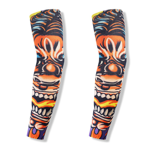 Unisex Polyester Pattern Arm Sleeves For Halloween And-71