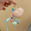 Cotton Grids Pattern Heart Shape Keychain Charm Handmade-1 7
