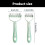 Multipurpose Pet Grooming Tool Comfortable Hair Comb-Gray small 4