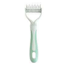 Effective Dog and Cats Grooming Brush Dematting-Green small