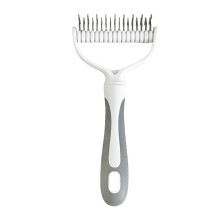 Pet Furs Detangling Comb Reduces Itching Shedding-Gray large