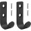 Garage Hooks 2 Pcs, 16mm Diameter Heavy-Duty Wall-Mounted Brackets for Tools, Ladders, Bikes, Storage Organization 5