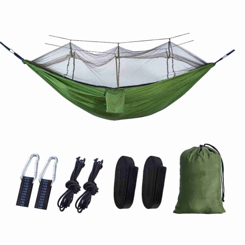 Automatic Quick-opening Hammock with Mosquito Net
