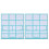 Air Conditioner Dust Filter Screen Compatible With Midea Hualing Indoor Unit Hanging Wall Mount Plastic Mesh 2-Pack 1