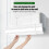 Window Air Conditioner Deflector, Adjustable, Wall-Mounted Retractable Wind Shield, Universal Fit for Home and RV 4