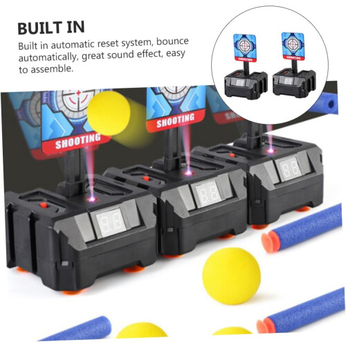 Target Practice Targets Electric Auto Reset Scoring Targets Plastic Set Of 3 2