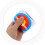 1 Roll Fluorescent Arrow Shooting Practice Stickers Adhesive For Archery Training Targets Enhanced Accuracy 3