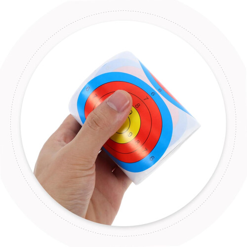 1 Roll Fluorescent Arrow Shooting Practice Stickers Adhesive For Archery Training Targets Enhanced Accuracy 2