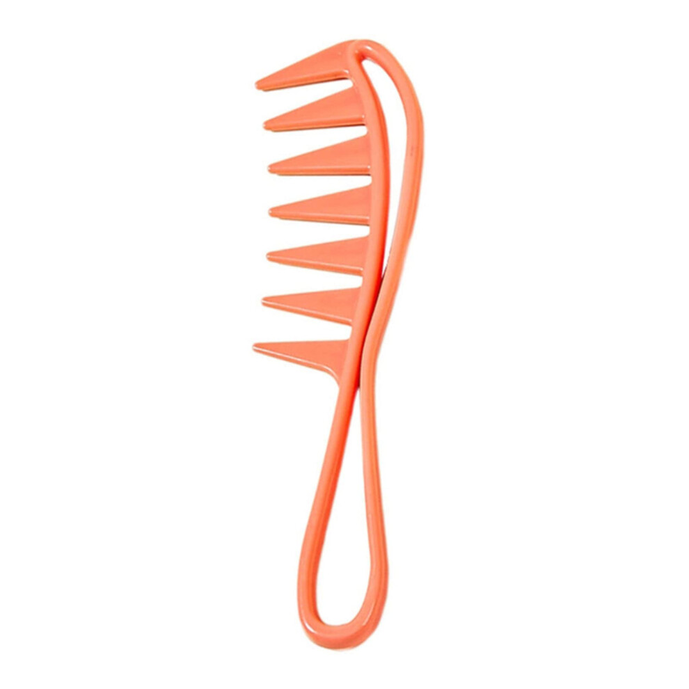 Unisex Wide Tooth Comb For Curly And Wavy Hair Anti-Static Detangler Salon Professional Hairdressing Tool