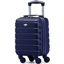 (Navy, 40x20x25cm (Set of 2)) 40x20x25cm Ryan Air Free Small Carry On Specific Size Suitcase