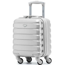 (Silver, 40x30x20cm (Set of 2)) 40x30x20cm Wizz Air & Vueling Specific Maximum Size Cabin Bag