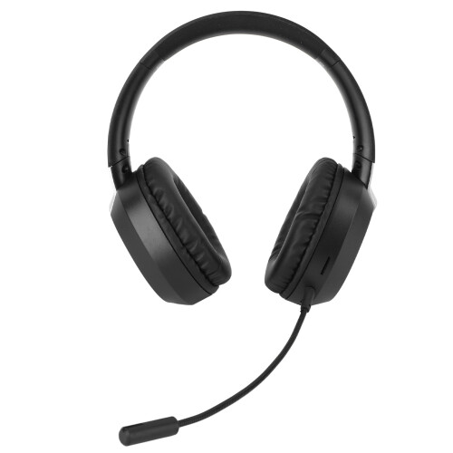 Foldable Wireless Gaming Headset Bluetooth Noise Reduction Soft Cushion Black