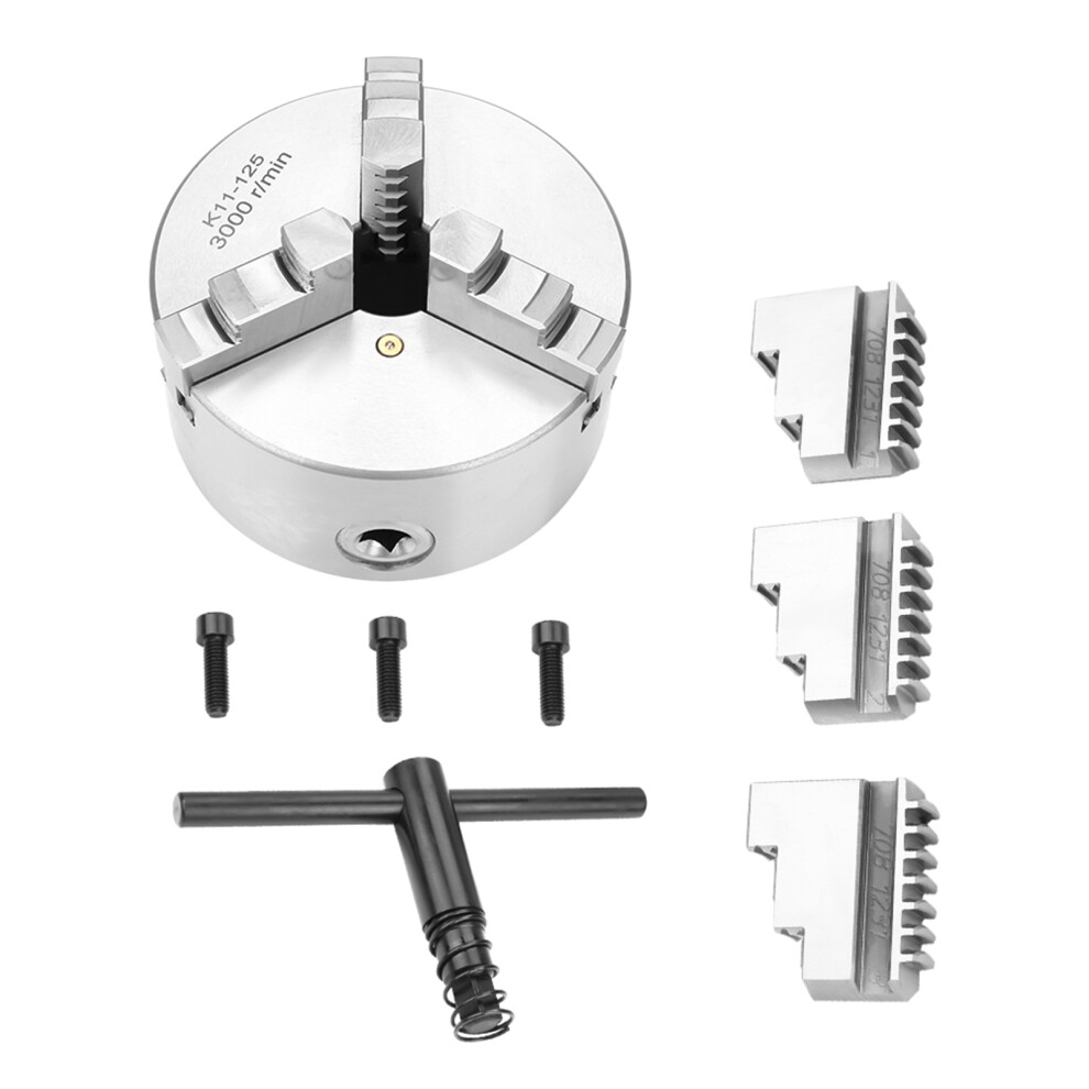 5inch SANOU K11‑125 3‑Jaw Self Centering Lathe