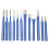 12Pcs Chisel Punch Kit Conical Cylindrical Flat 9