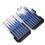 12Pcs Chisel Punch Kit Conical Cylindrical Flat 5