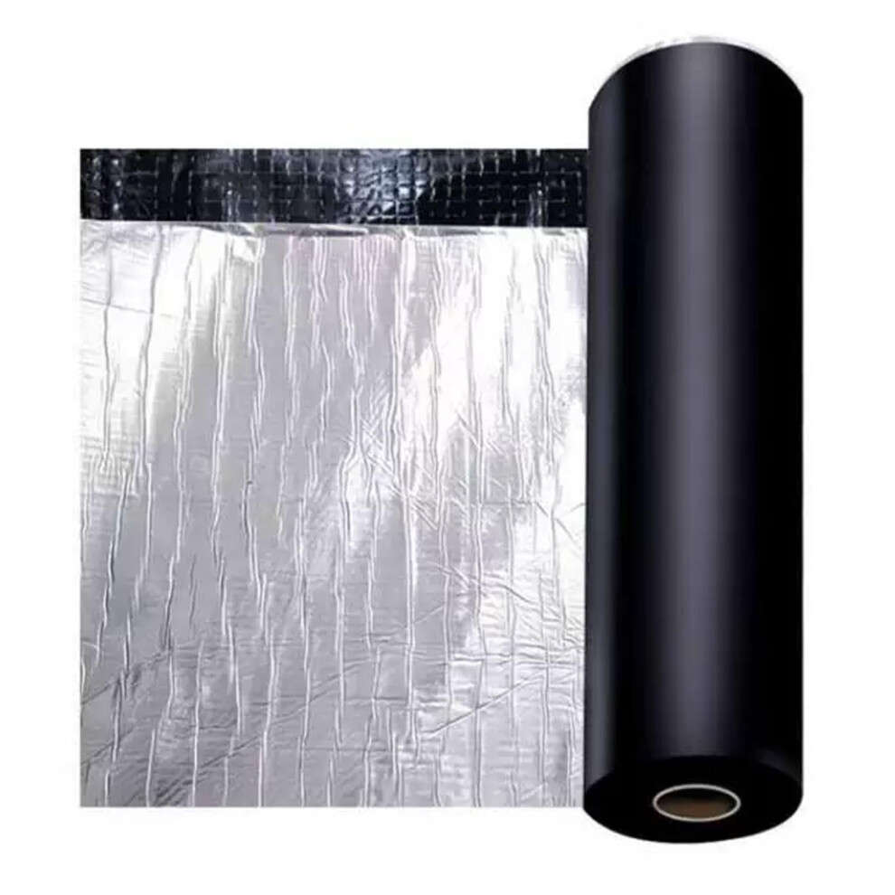 Self-Adhesive Asphalt Roof Repair Tape 0.5X10m, Aluminium Foil Roofing Felt, Waterproof Leak Tape For Walls Roofs 9393856743759