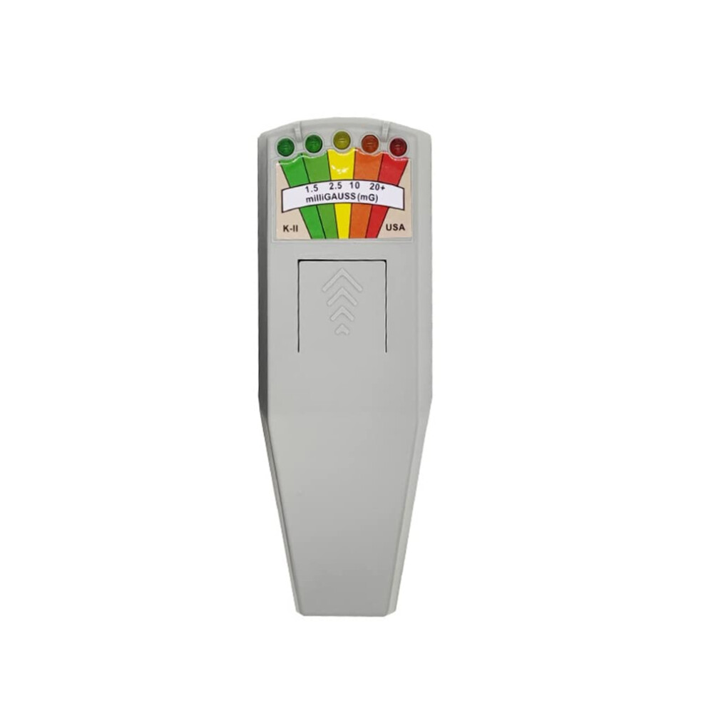 Digital Electromagnetic Field Radiation Tester Meter Handheld Gauss Emf Monitor 5 Led Indicators Personal Safety 9393856743865